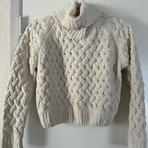 kendall + kylie cowl neck sweater